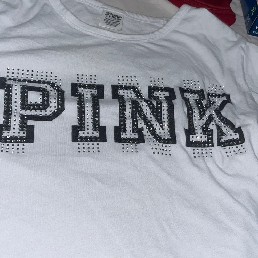 White Gem pink long sleeve